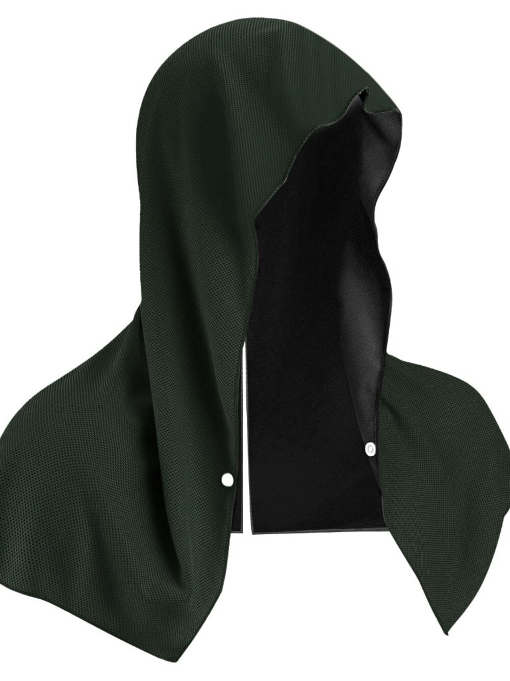 Magic Neck and Face Ice Towel Microfiber Cold Guard Towel Cooling Hoodie Towel